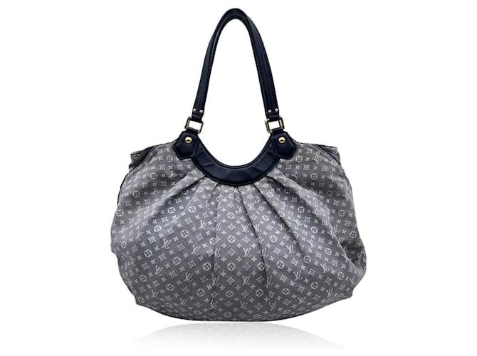 Louis Vuitton Encre Monogram Idylle Canvas Fantaisie Hobo Bag Tote Blue Cloth  ref.519693