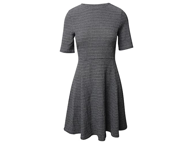 Theory Knitted Dress in Grey Cotton  ref.519877