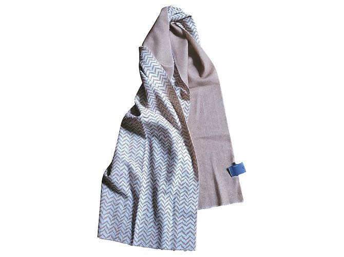 Autre Marque Boggi Milano étole écharpe neuve Beige Marron clair