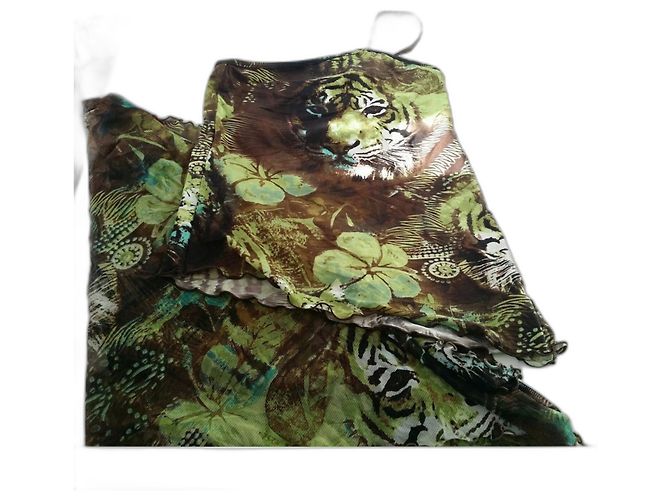 Set Top e Sarong in Seta Kaki Charlotte Eskildsen