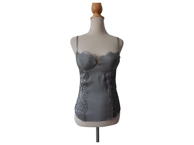 Corsé de encaje La Perla Gris 85 B