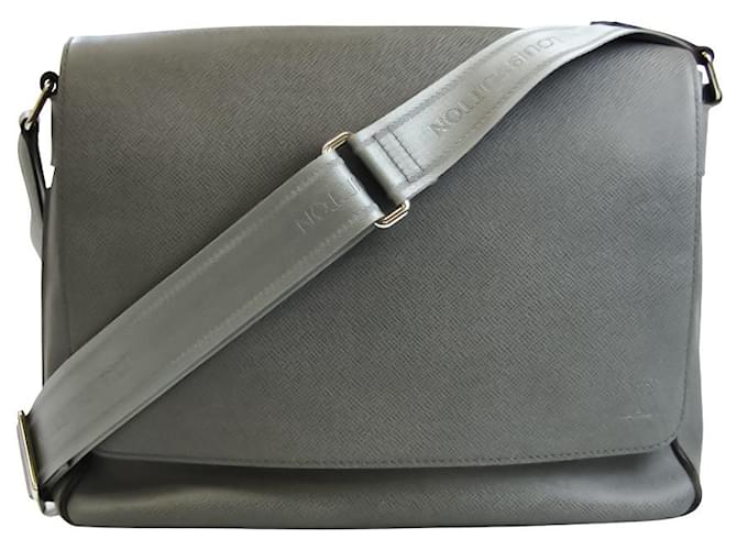 Louis Vuitton Roman Grey Leather  ref.520896