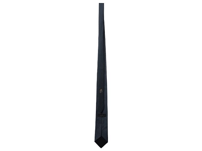 Hermès Hermes Toaster Print Neck Tie in Multicolor Silk Multiple colors