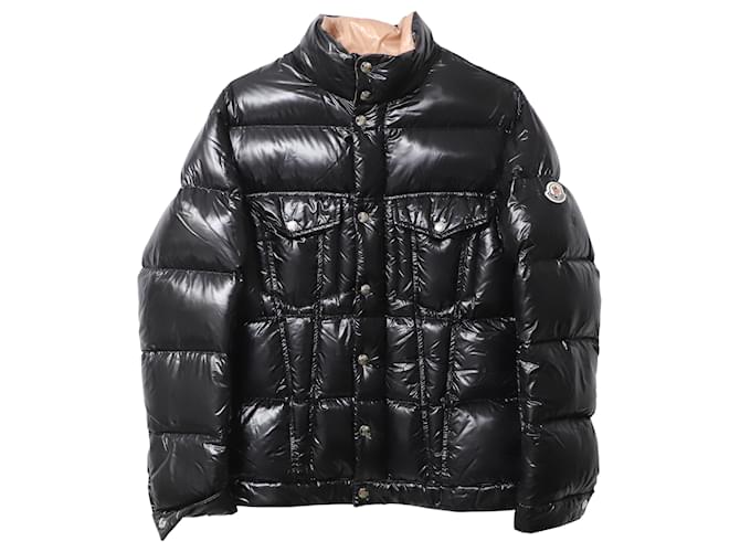 Moncler Montmirail Zip-up Puffer Jacket in Black Polyamide Nylon  ref.522369