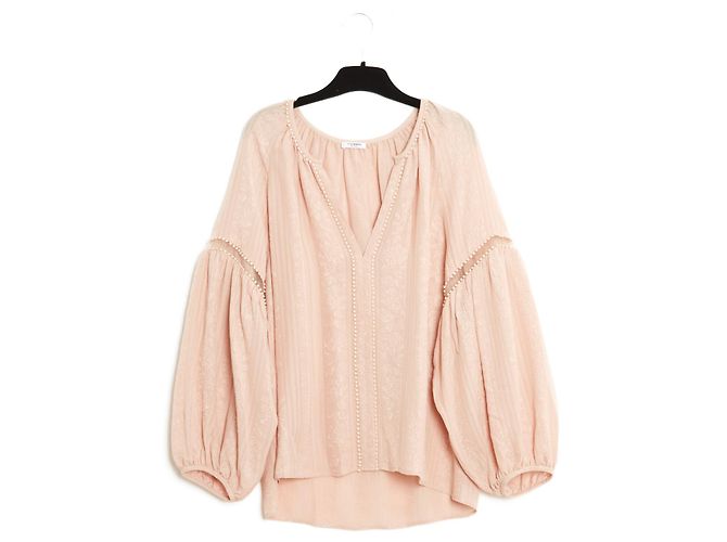 Vilshenko ROSA SEIDE BLUSE FR38/40 Pink