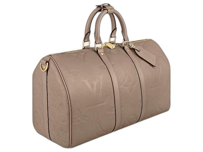 Louis Vuitton LV Keepall empreinte neu Grau