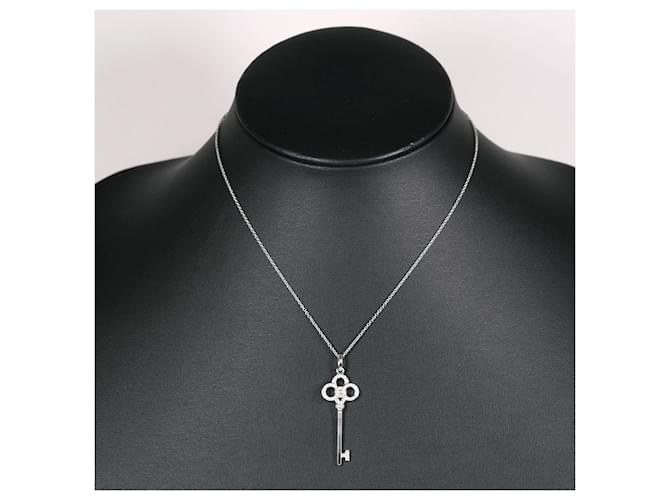 Tiffany & Co. Crown Key Pendant Necklace