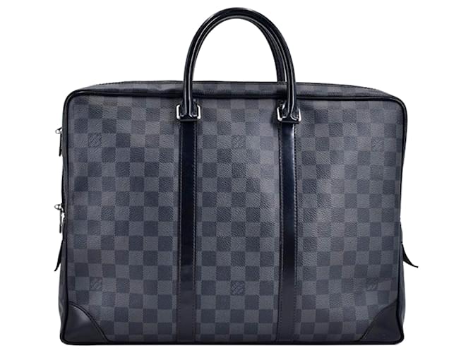 Louis Vuitton Graphite Damier Porte Document bag