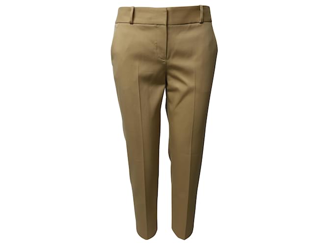 Pantaloni The Row Classic in Lana Beige Giallo Cammello  ref.523346