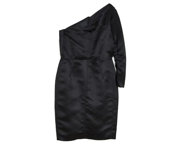 Lanvin ELBAZ EINE SCHULTER SCHWARZ EN38