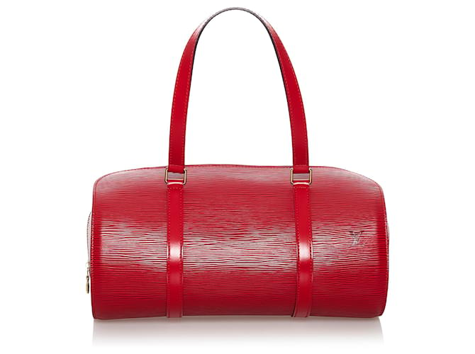 Louis Vuitton Red Epi Soufflot Leather  ref.524040