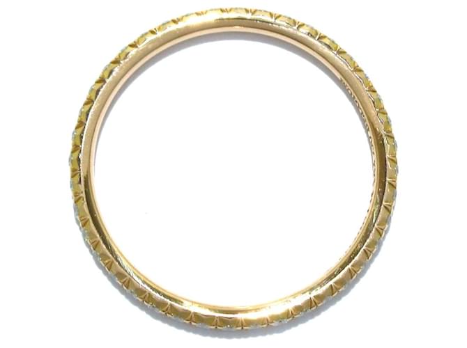 TIFFANY & CO. Anel da Eternidade Dourado Ouro  ref.524196