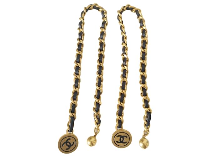 Other jewelry Chanel Cuff Links Golden Metal ref.524609 - Joli Closet