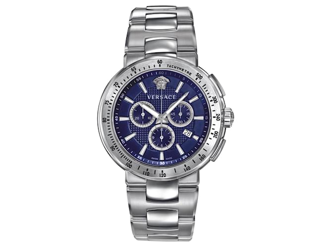 Versace Mystique Chrono Bracelet Watch Metallic  ref.524726