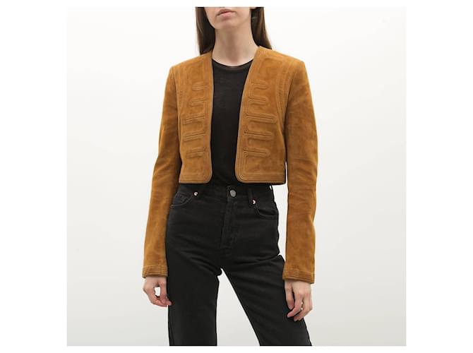 Saint Laurent leather jacket  ref.524807