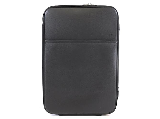 LOUIS VUITTON suitcase M23312 Pegas 55 Taiga Black Black unisex