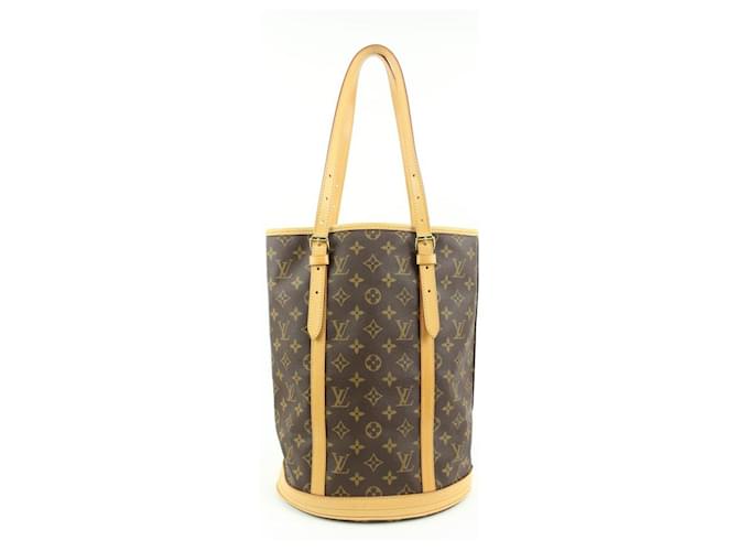 Louis Vuitton Monogram Marias Bucket GM Tote Bag Leather  ref.525128