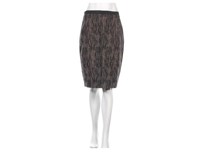 Hobbs Midirock Schwarz Beige