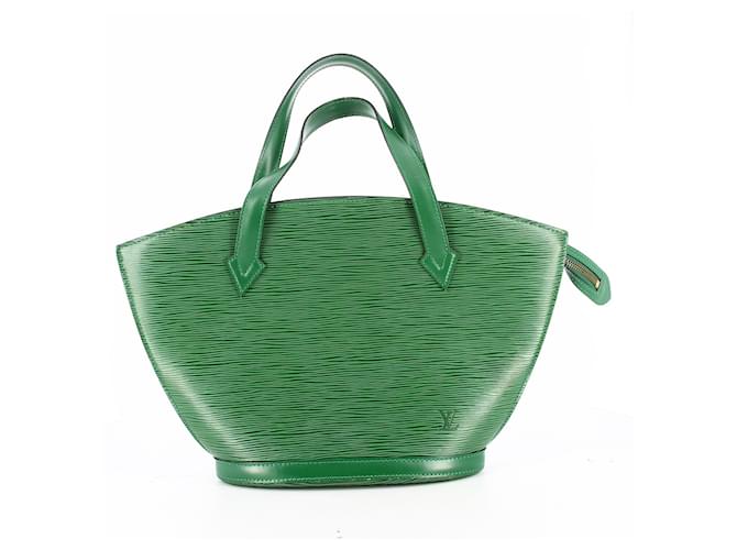 Louis Vuitton 1994 Green Saint-Jacques Leather  ref.525618