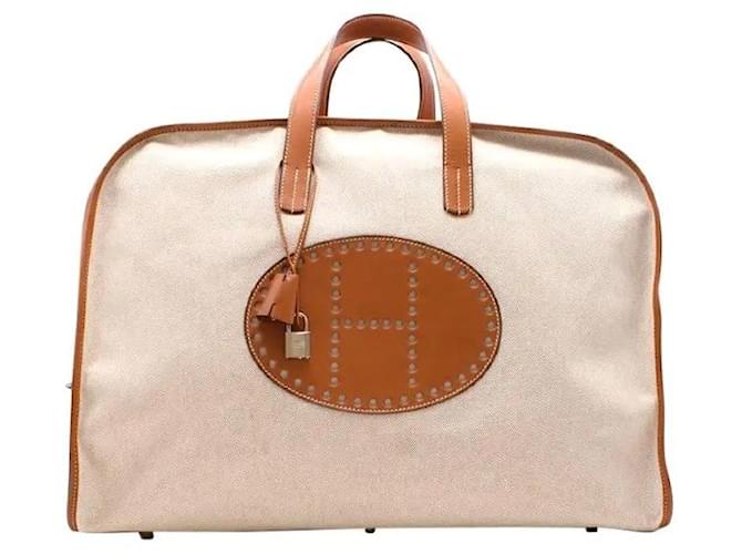 Hermès Evelyne travel bag Multiple colors Cotton  ref.525771