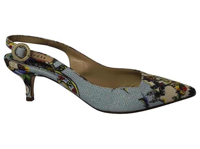 canvas slingback shoes