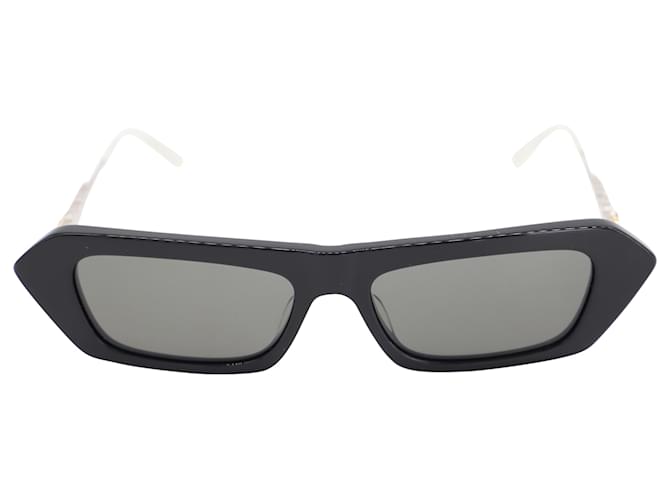 Gucci GG0642S 001 Rectangular Sunglasses in Black Acetate Synthetic Triacetate  ref.526328