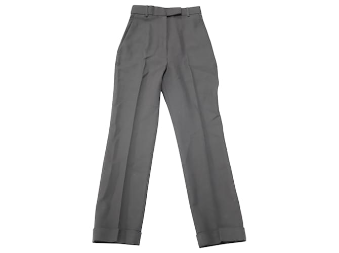 Haider Ackermann Tailored Pants in Grey Viscose Cellulose fibre  ref.526431