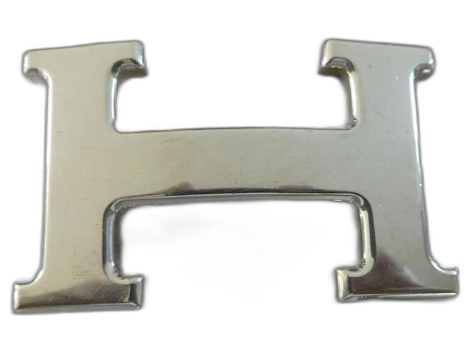 Hermès hemres belt buckle 5382 golden metal  32MM Gold hardware Steel  ref.526468