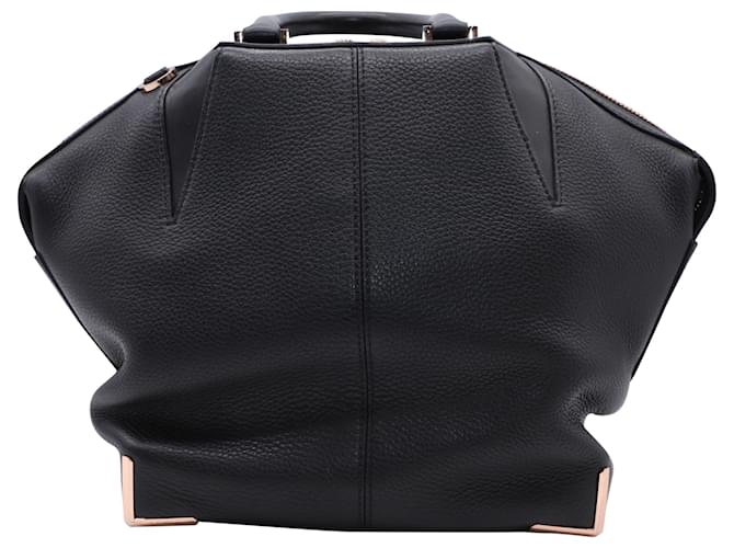 Alexander Wang Emile Large Tote Bag in Black Leather  ref.527290