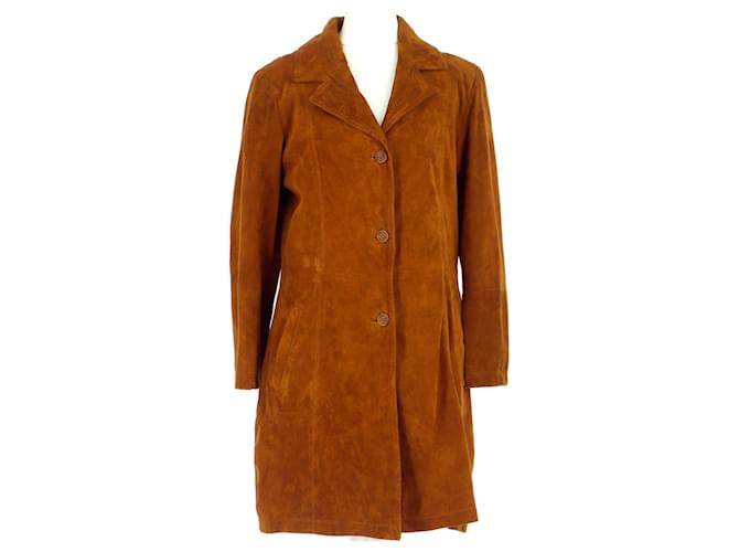 Mac Douglas Cappotto Marrone Pelle  ref.527543