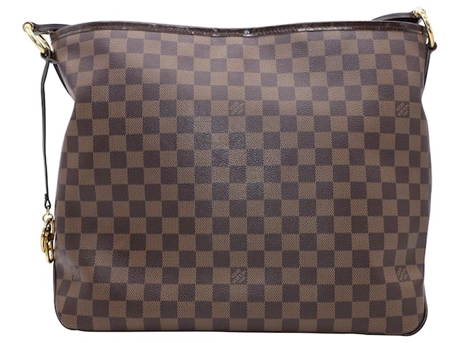 Louis Vuitton Delightful nm mm damier ebene Brown Leather ref