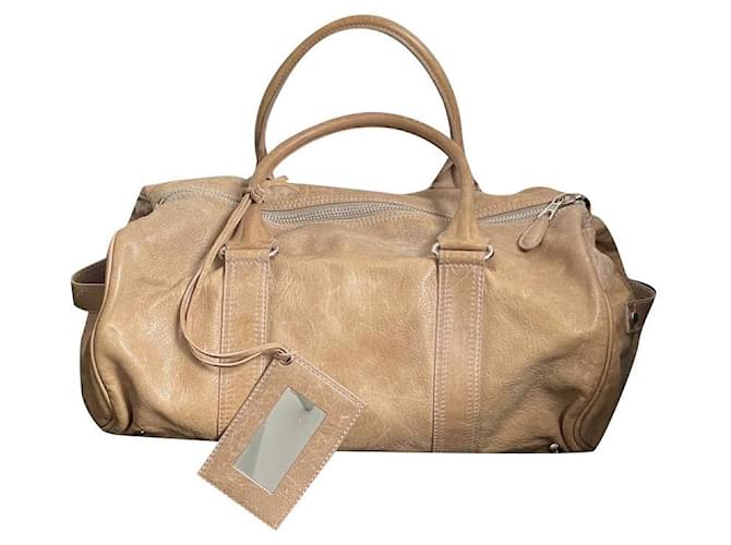 Balenciaga Vintage Bag Brown Leather  ref.527616