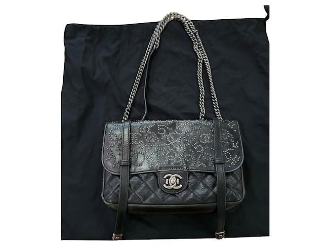 Chanel Paris Dallas Black Leather ref.528228 - Joli Closet