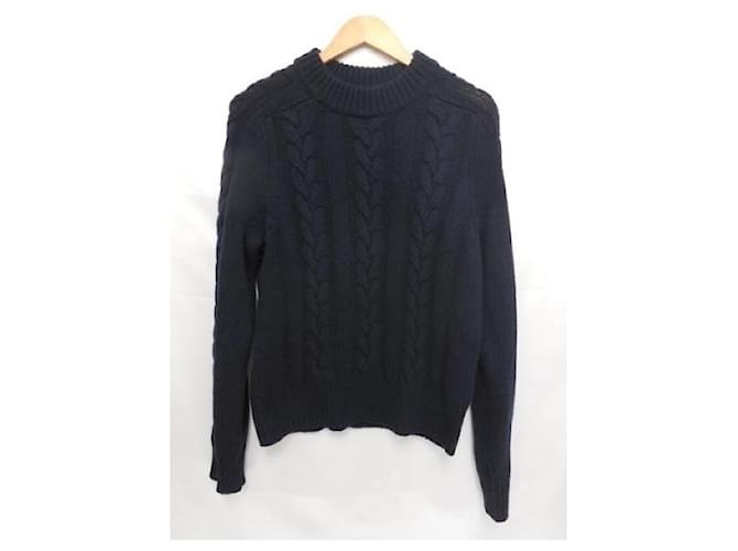 [Used]  Acne Studios Acne Studios Cable Knit SizeXS Navy / Navy Blue Men's Wool  ref.528231