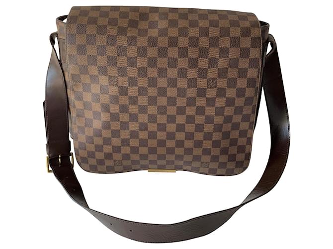 Abbesses Louis Vuitton Saddlebags Brown Leather  ref.528725