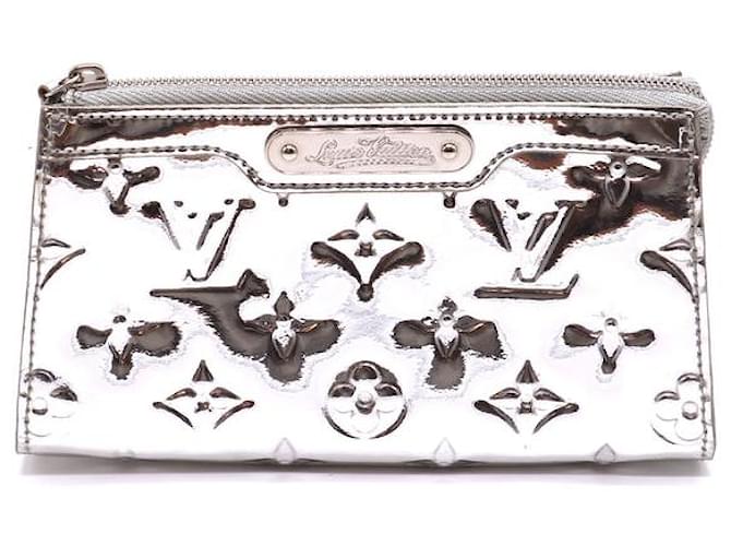 Louis Vuitton Cosmetic Clutch Trousse Silber Spiegel Monogramm Pvc Kunststoff  ref.528761
