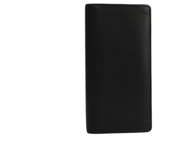 Louis Vuitton Men's EPI Portefeuille Brazza Long Wallet