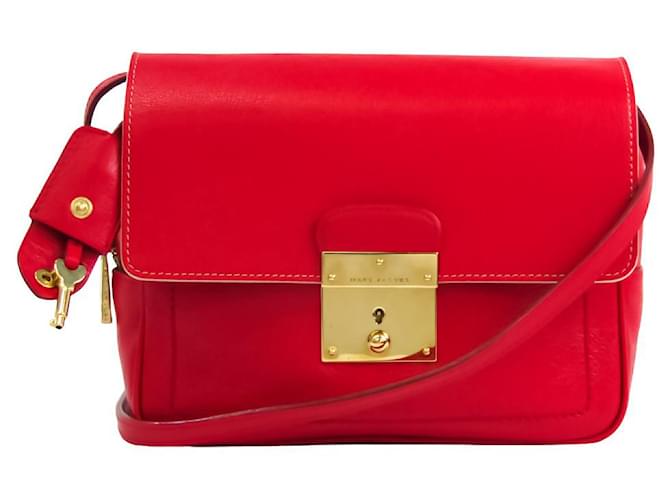 Marc Jacobs Red Leather  ref.528922