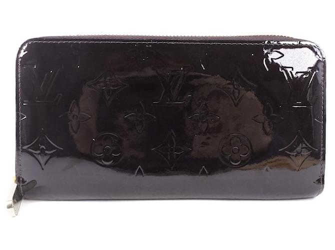 Louis Vuitton Zippy Wallet Purple Patent leather  ref.528926