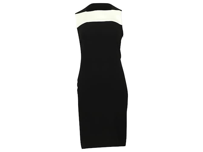 Joseph Figurbetontes Kleid aus schwarzem Acetat Zellulosefaser  ref.529226