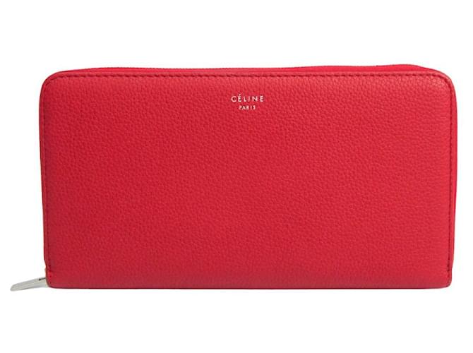 Céline Multifunction Red Leather  ref.529430