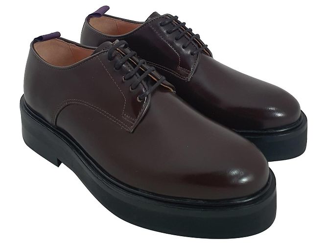 Autre Marque EYTYS Scarpe stringate in pelle marrone 