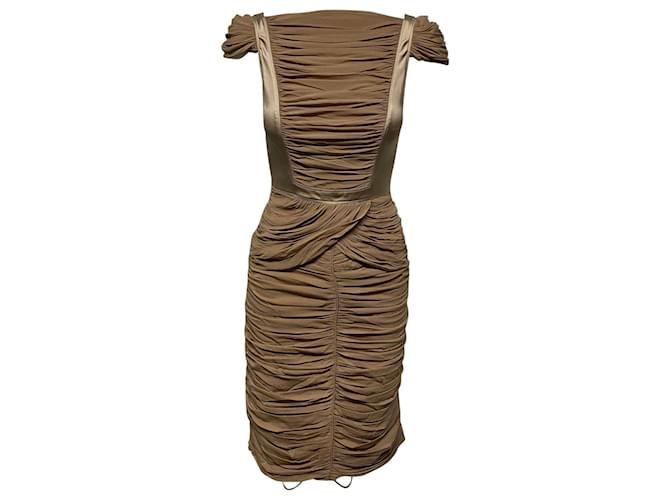 burberry ruched dress