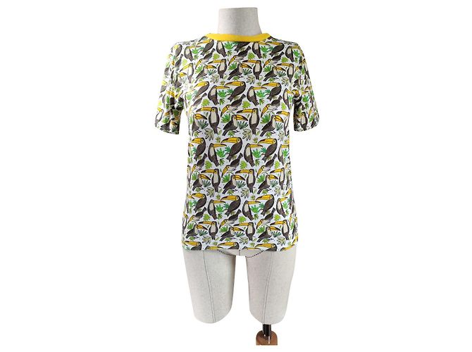 Autre Marque Camiseta Jim Thompson de algodão e elastano Multicor
