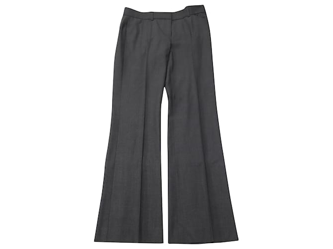 Pantaloni da abito Theory in misto lana grigio scuro  ref.530651