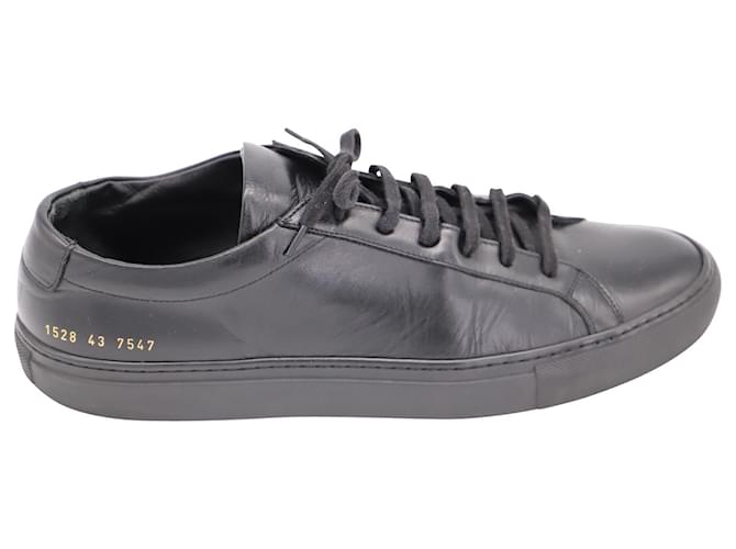 Autre Marque Common Projects Original Achilles Sneakers in Black Leather  ref.530707