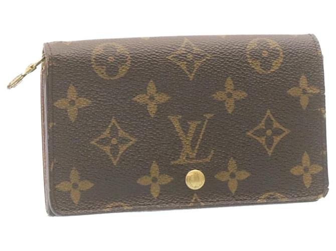 Louis Vuitton, Bags, Auth Louis Vuitton Monogram Porte Monnaie Billets  Tresor Wallet