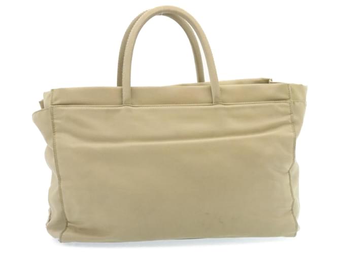 PRADA Hand Bag Nylon Khaki Auth yk3714  ref.531217