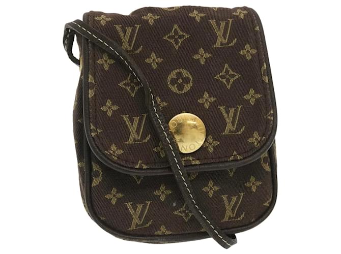 LOUIS VUITTON Monogram Mini Pochette Cancun Pouch Brown M95313 LV Auth nh515  ref.531376