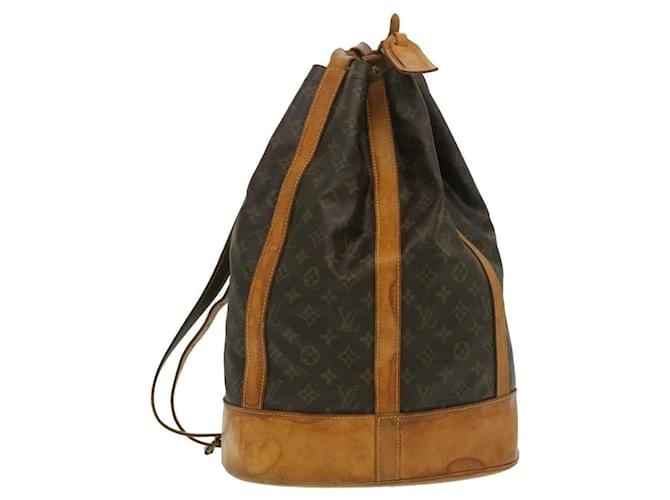 LOUIS VUITTON Monogram Randonnee GM Shoulder Bag M42244 LV Auth